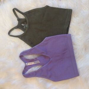 FP Movement Happiness Runs & Free Throw Crop Tanks (Bundle of 2) | XS / S